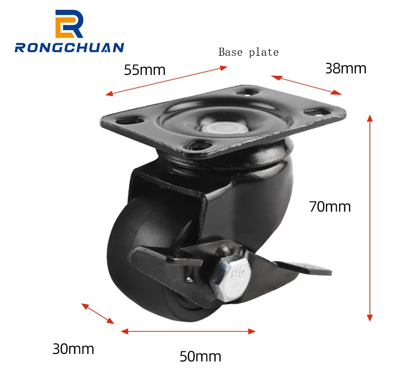 3-inch low center of gravity swivel wheels, 2-inch and 2.5-inch brake  wheels, movable fixed universal casters, industrial wheels, calf cowboy wheels.