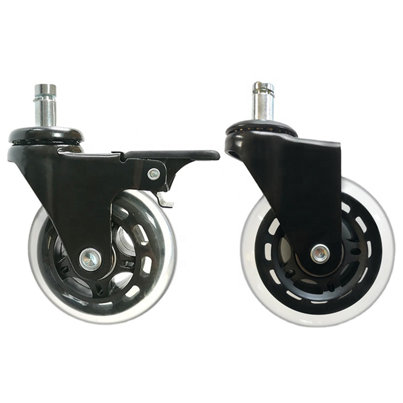 transparent caster wheel