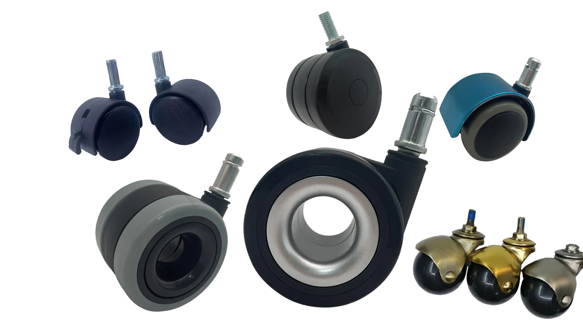 The quality of furniture casters is very important. How to choose casters?
