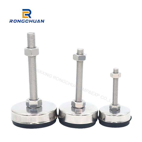Stainless steel anti-skid feet with glue fixed feet machine adjustment support feet