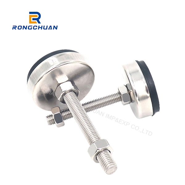 Stainless steel anti-skid feet with glue fixed feet machine adjustment support feet