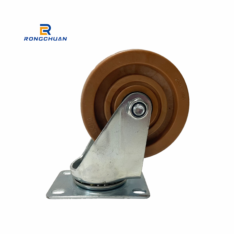 Glass-Filled Nylon High Temperature Resistant Caster Wheel with Double Bearing 230~280 centigrade