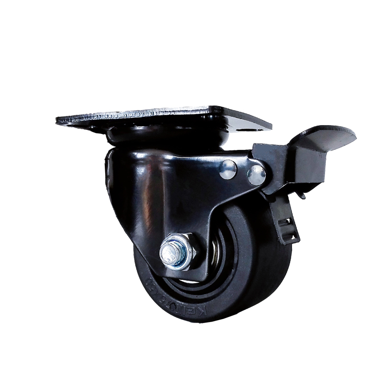 Adjustable Low Gravity Nylon Caster Wheel USA Style High Quality 3 Inch for Large Machinery
