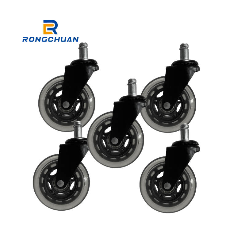High Quality 3 Inch Office Chair Caster Wheels Replacement Heavy Duty Customized Service Available OEM