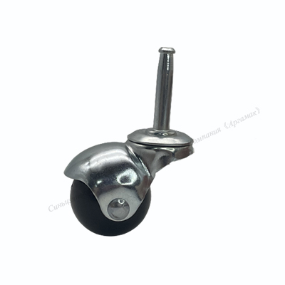1.5 inch Ball Caster Wheels Swivel Stem Ball Caster Furniture Caster Wheel with Cover for Funiture