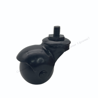 1.5 inch Ball Caster Wheels Swivel Stem Ball Caster Furniture Caster Wheel with Cover for Funiture